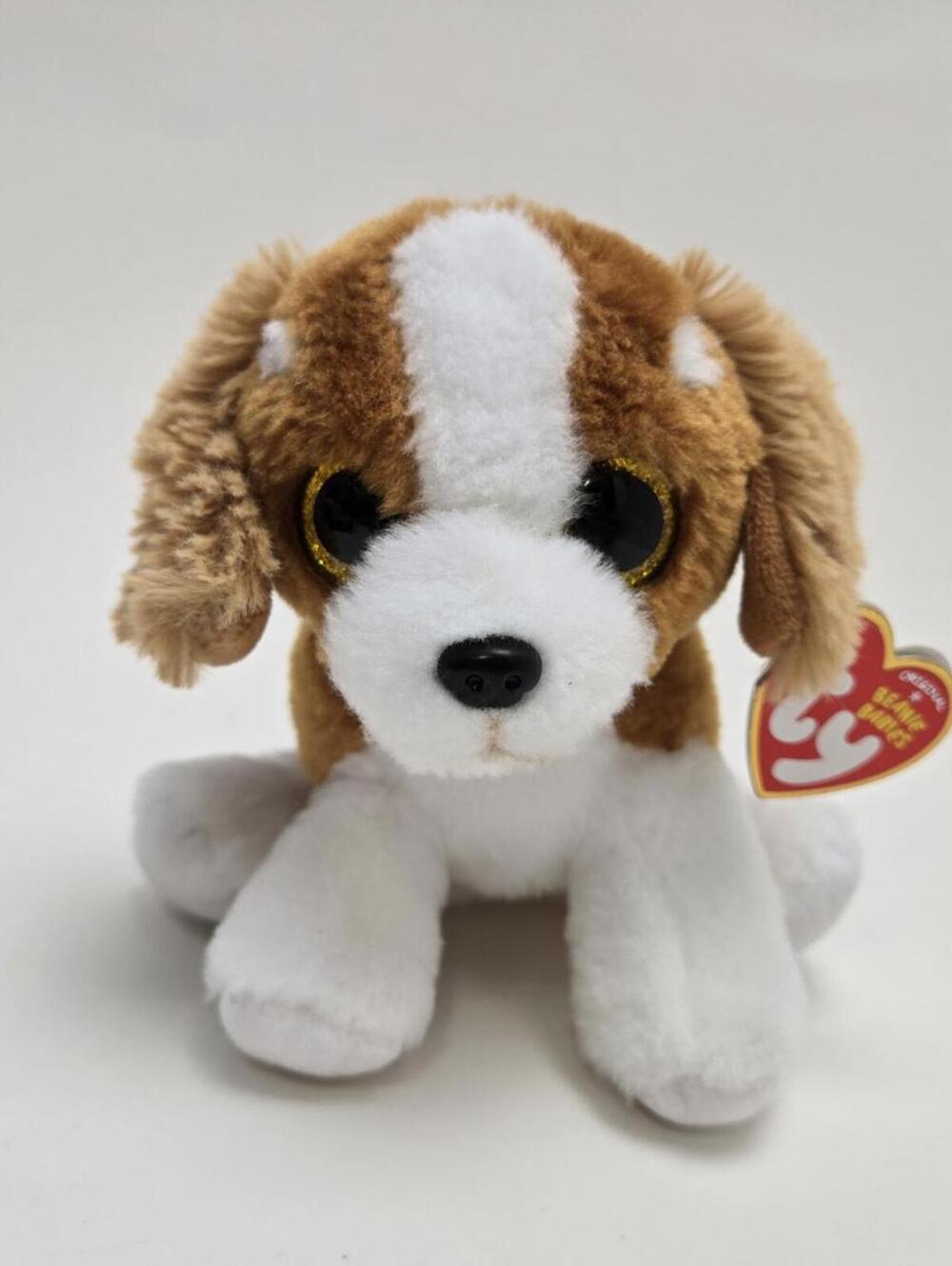 Ty Beanie Baby “Barker” the Cocker Spaniel Dog Plush (6 inch)